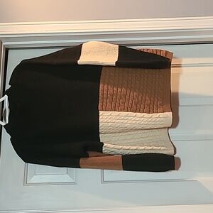 ANDREE BY UNIT Colorblock Sweater